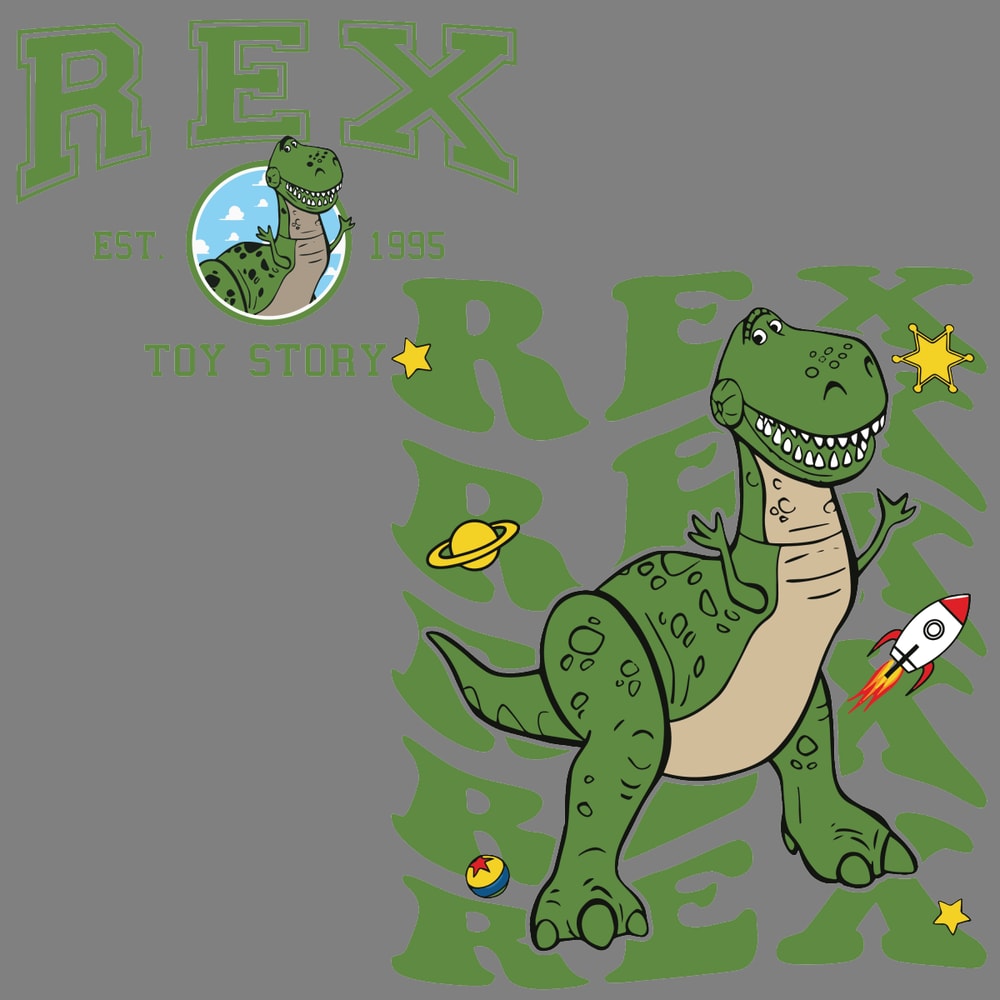 Funny-Toy-Story-Rex-Dinosaur-Est-1995-SVG-2603241056.png