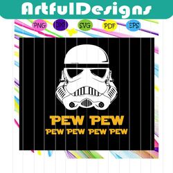 pew pew, star wars svg, star wars gift, jedi svg, yoda svg, leia svg, mandalorian svg, star wars shirt, star wars clipar