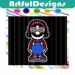 super mario, super mario birthday, super mario party, mario, super mario bro,trending svg for silhouette, files for cric