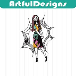 sally the nightmare before christmas svg, clipart, jack skellington, jack and sally halloween svg, halloween svg, cricut