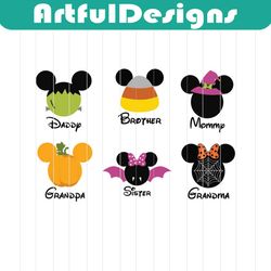 mickey head bundle svg, disney svg, disney movie svg, mickey svg, mickey head svg, halloween svg, witch svg, disneyland