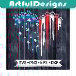 paws love svg, 4th of july, indepence day svg, cricut file