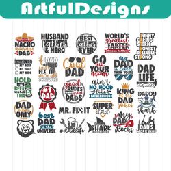 fathers day svg bundle, dad svg, dad gift, dad lover, dad lover gift, dad life, father's day, father gift, father shirt,