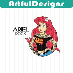 little mermaid svg, ariel cricut, little mermaid, ariel svg, ariel punk svg, cartoon svg, cricut file, clipart
