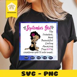 september girl svg, girl born in september svg, queens born in september svg, september svg, gift for girl svg, birthday