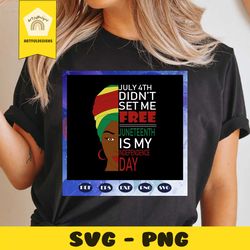 july 4th didnot set me free, independence day svg,happy 4th of july svg, black girl, black girl svg, black girl shirt, b