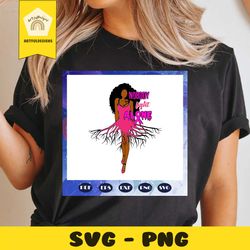 nobody fight alone, black girl, black girl svg, black girl shirt, queen african american, trending svg for silhouette, f