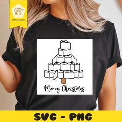 toilet paper christmas tree svg, christmas svg, xmas svg, merry christmas, christmas gift, christmas tree, toilet paper