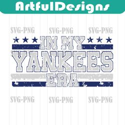 in my yankees era new york baseball svg