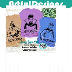 seven dwarfs bundle evil queen huntsman and prince florian snow white svg digital download shirts digitals