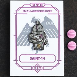 Destiny 2 enamel pin Saint-14