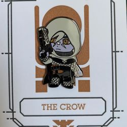 Destiny 2 enamel pin The Crow