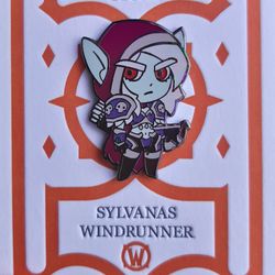 World of Warcraft enamel pin Sylvanas