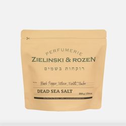 Dead Sea Bath Salt Zielinski & Rozen "Black Pepper & Amber, Neroli" 500g