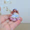 Tiny - collectible - doll - in - pink - dress - 1
