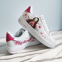 custom sneakers customization white luxury buty shoes AF1 handpainted personalized gifts design anime wearable art