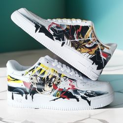 custom sneakers AF1 white inspire customization casual shoe handpainted personalized gifts design anime wearable art