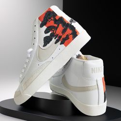 custom sneakers unisex white black luxury inspire shoes AF1 customization handpainted personalized gifts wearable art