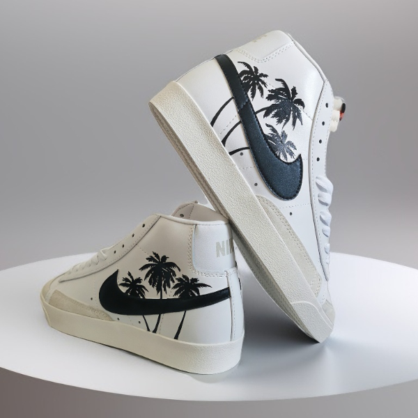 custom sneakers nike Blazer, men shoes, hand painted sneakers, palm, graphics 9.jpg