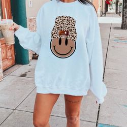 carhartt smiley face womens crew sweatshirt