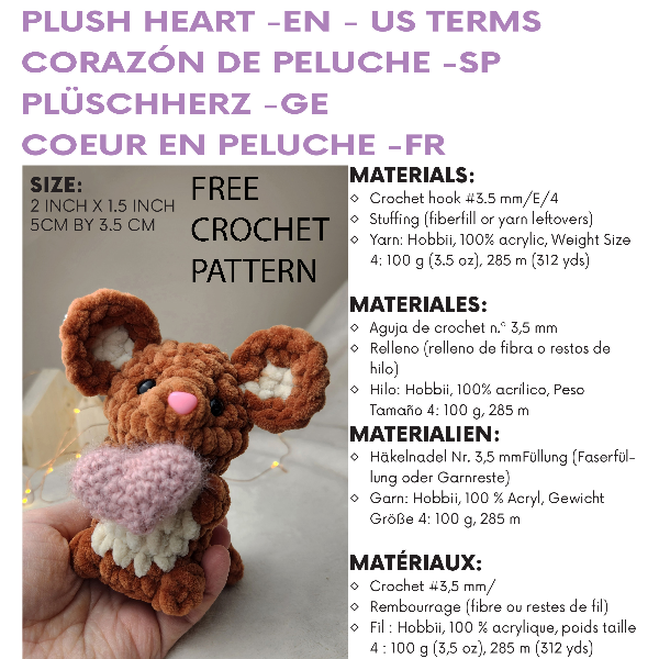 free heart crochet pattern