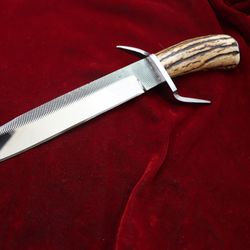 Handmade 9th Century Full Tang Single Edge High Carbon Steel Viking Sword