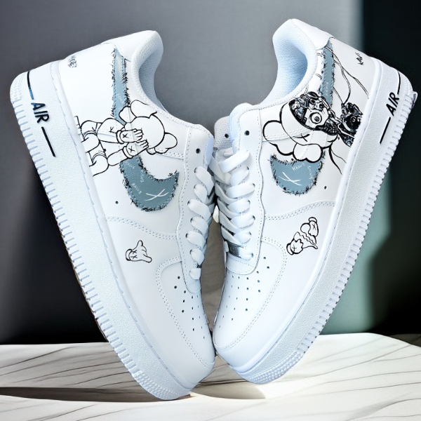 custom- sneakers- nike-air-force1- unisex-white- shoes-kaws- hand painted- wearable- art .jpg