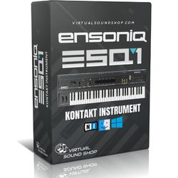 Ensoniq ESQ-1 Kontakt Library - Virtual Instrument NKI Software