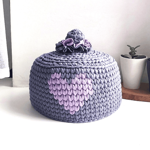 Teapot cozy Tea warmer Kitchen table decot Tea cozy basket for teapot Valentin Day gift