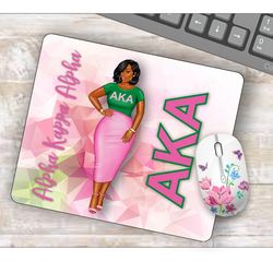 alpha kappa alpha mouse pad gift