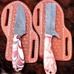 Custom handmade cowboy knives