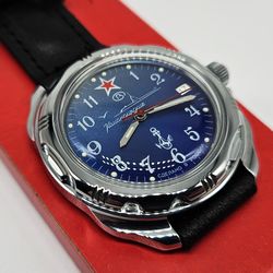 Vostok Komandirskie 2414 U-Boat Submarine 211289 Brand new Men's mechanical watch