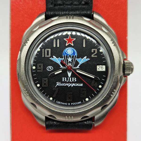 Vostok-Komandirskie-2414-Airborne-Forces-216288-New-Titanium-Plated-men's-mechanical-watch-1