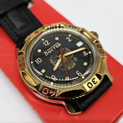 Vostok Komandirskie 2414 Emblem Double Headed Eagle 819770 Brand new Men's mechanical watch