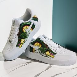 custom sneakers AF1 men white luxury buty inspire shoes handpainted personalized gifts designer art dragon one of a kind