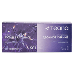 Teana Stress control Face Serim Double radiance SC1 10x2ml / 0.06oz