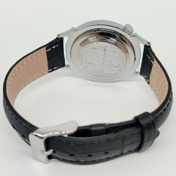 Vintage-style-mechanical-watch-Vostok-Prestige-2403-Shifted-Second-Hand-Beige-Dial-Phianite-Cubic-Zirconia-581592-5
