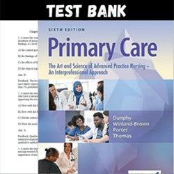 Latest 2023 Primary Care Art And Science Of Advanced Practice Nursing-an Interprofessional Approach 6th Edit Test bank