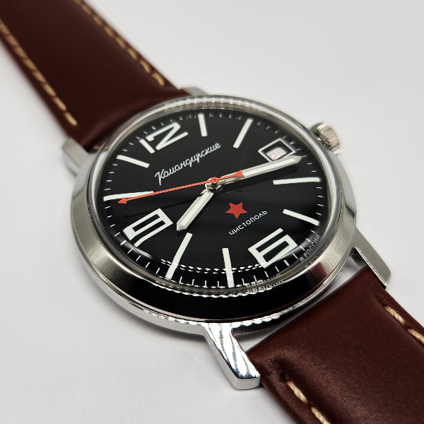 Vostok-Komandirskie-2414-Chistopol-1965-series-Transparent-Caseback-680953-collectible-men's-mechanical-watch-1