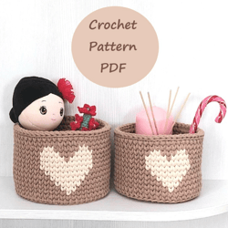 Valentines day decorate with me Crochet pattern