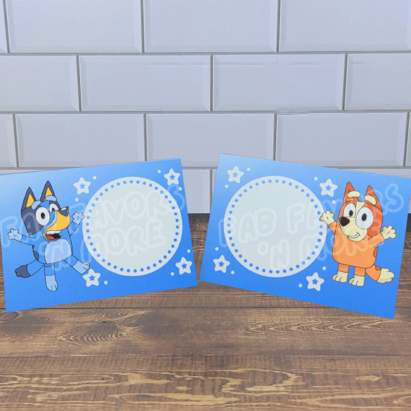 Bluey Inspired Food Labels, Bluey Inspired Food Cards, Bluey | Inspire ...