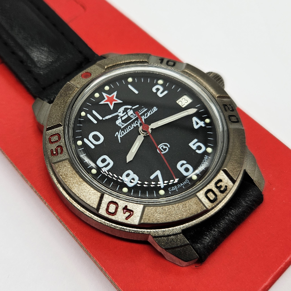 Titanium-mechanical-watch-Vostok-Komandirskie-Tank-436306-2