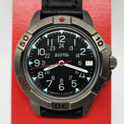 Vostok Komandirskie 2414 436783 New Titanium Plated men's mechanical watch