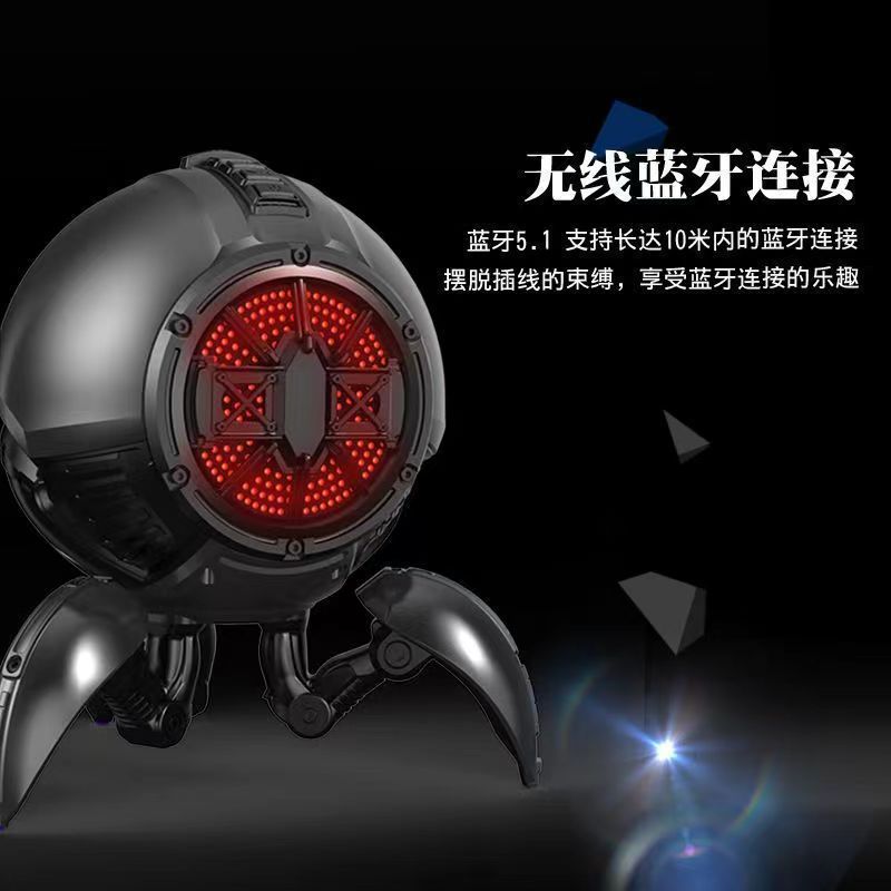 Mechanical Shaped Bluetooth Speaker Subwoofer 3