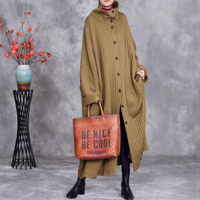 Loose Large Size Cotton Coat 0