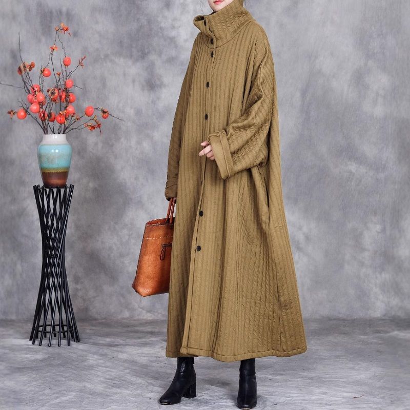 Loose Large Size Cotton Coat 2