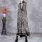 Autumn And Winter New Round Neck Knitted Large Size Loose Shortsleeved Wool Dress 4