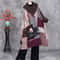 Retro Fashion Irregular Patchwork Coat 1