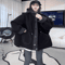 Fashionable Loose Casual Hooded Top Thick Warm Granular Fleece Large Size Jacket 2