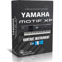 Yamaha Motif XF  Kontakt Library - Virtual Instrument NKI Software